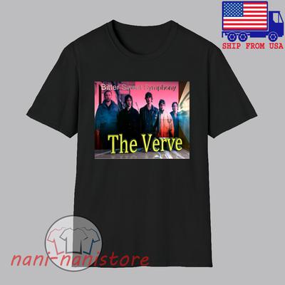 The Verve Sinfonia Dolce Amara Uomo#039;s Nero Taglia S5XL T-shirt Unisex