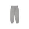 MLB Knitted Sweatpants Unisex Gray Moderate Cuffed Pants 3APT00216-50MGS