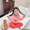 New Girls Pajamas Set 2026 New Spring and Autumn Children's Clothing Girls Autumn Home Clothes Two Pieces