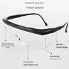 High-Definition Anti-Fog Protective Goggles: Dust, Wind, and Splash Resistant, Ideal for Cycling and Safety.