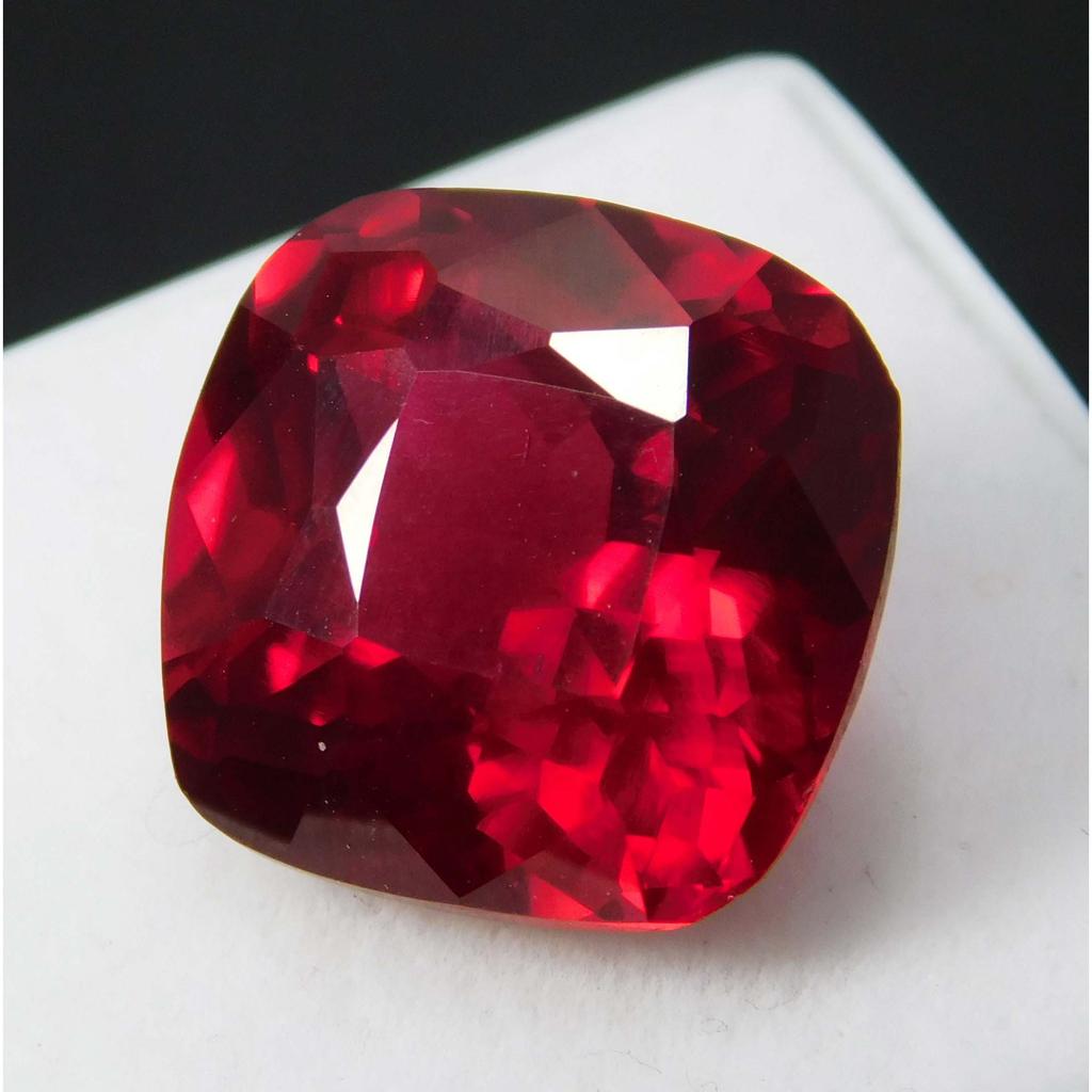 10.10 Ct Ruby Red Natural Loose Gemstone Cushion Cut Ring Size Gem