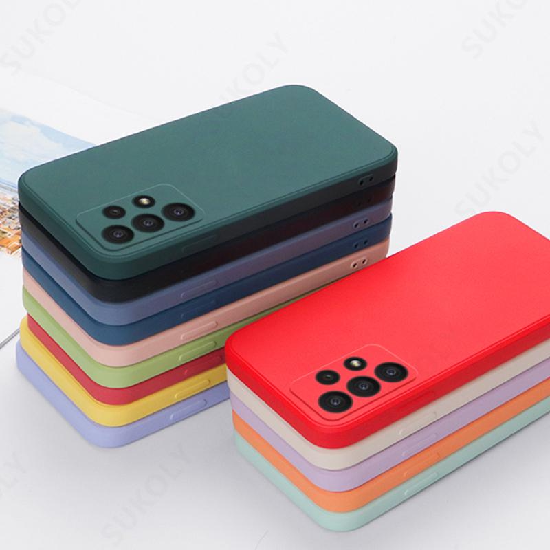 

Модный мягкий жидкий силиконовый тонкий чехол для телефона Samsung Galaxy A12 A13 A22 A23 A32 A33 A52S A53 S20 FE S21 Plus S22 Ultra M12 M13, чехол с защитой от царапин