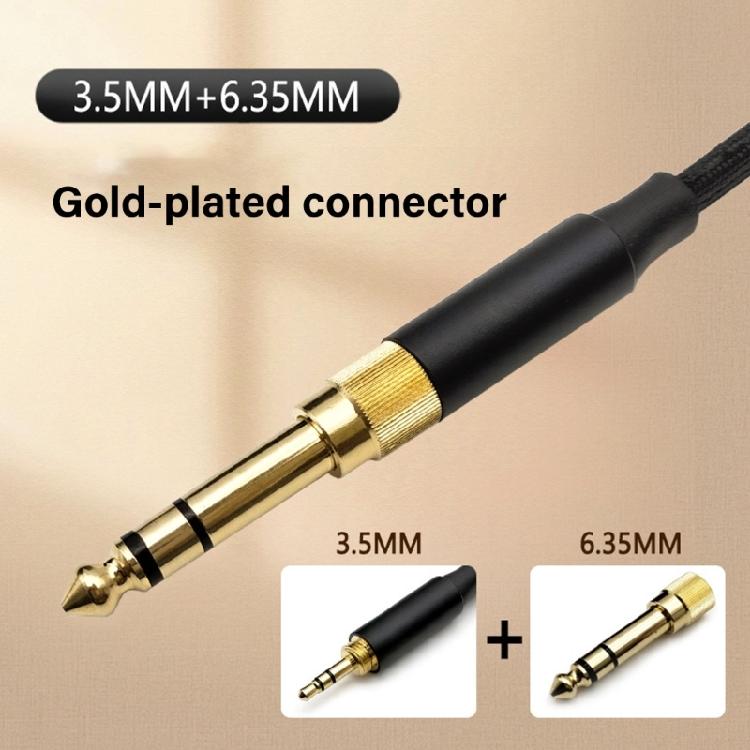 Audios Headphones Auxs Cable Cord Replacement for HD650 HD600 HD580 HD660S Headsets