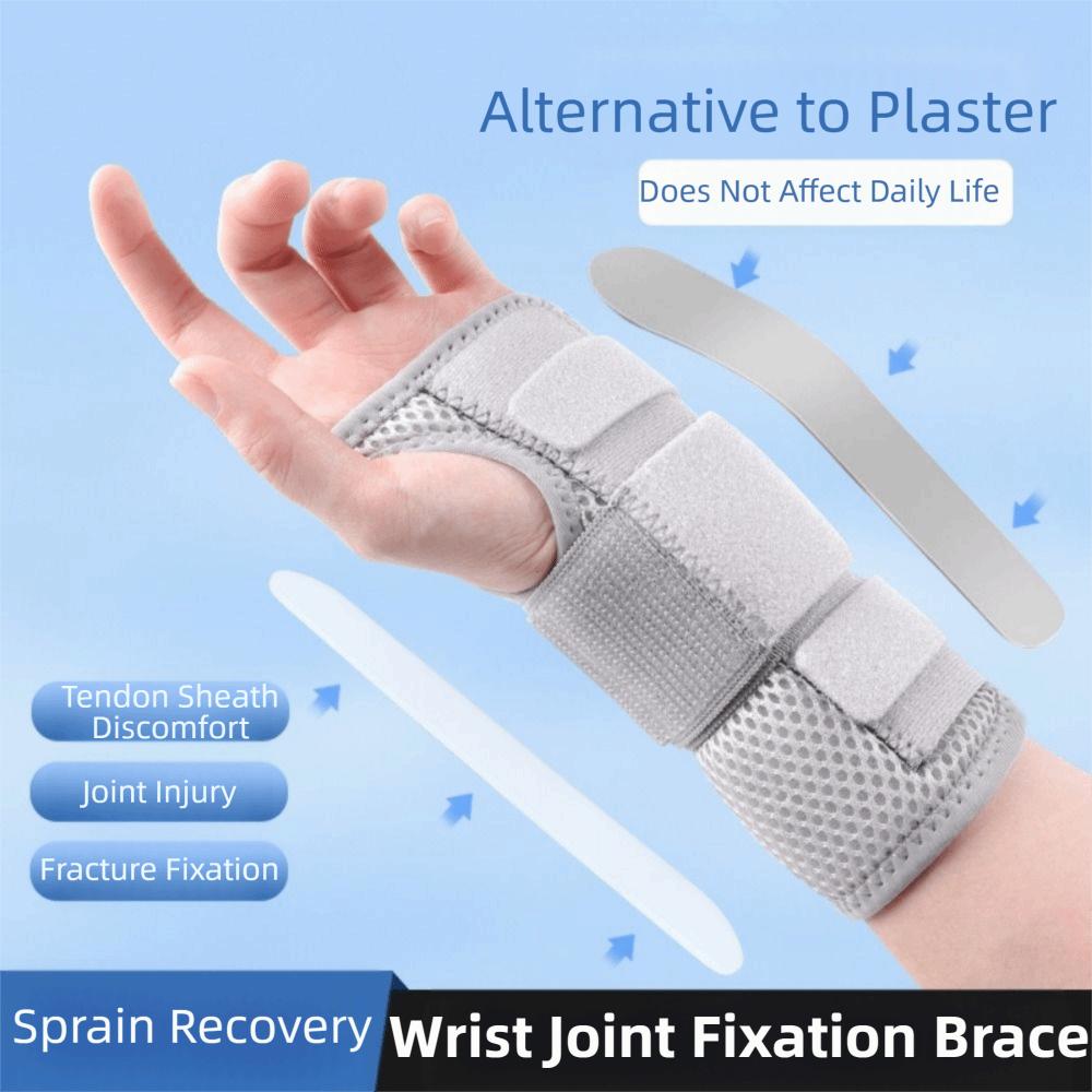Breathable Wrist Support Splint Adjustable Wrap Hand Wrist Guard Wristband Wrist Stabilizer  Men
