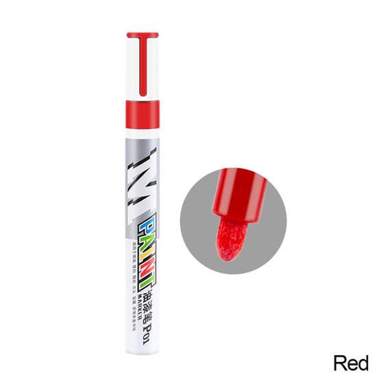 White Waterproof Cars Wheel Tire Oily Mark Pen Auto Rubber Tyre Paint Pen Cd Metal Permanent Paint Marker Graffiti Touch Up Touchup Paint2