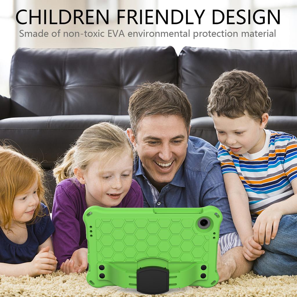 For Blackview tab 60 8.7 inch Kids Safe Case Shockproof EVA Tablet Cover Stand Shell Funda with Shoulder Strap
