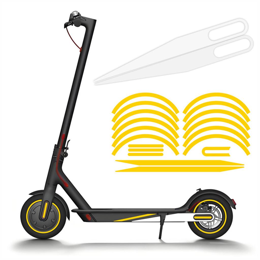 All-inclusive Scooter Sticker for M365 1s - Reflective Decal, Full-body Protective , High Visibility Safety Stickers