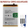 Rechargeable Lithium Battery For Oppo A32 A93 A55 BLP805 Phone Battery 5000mAh