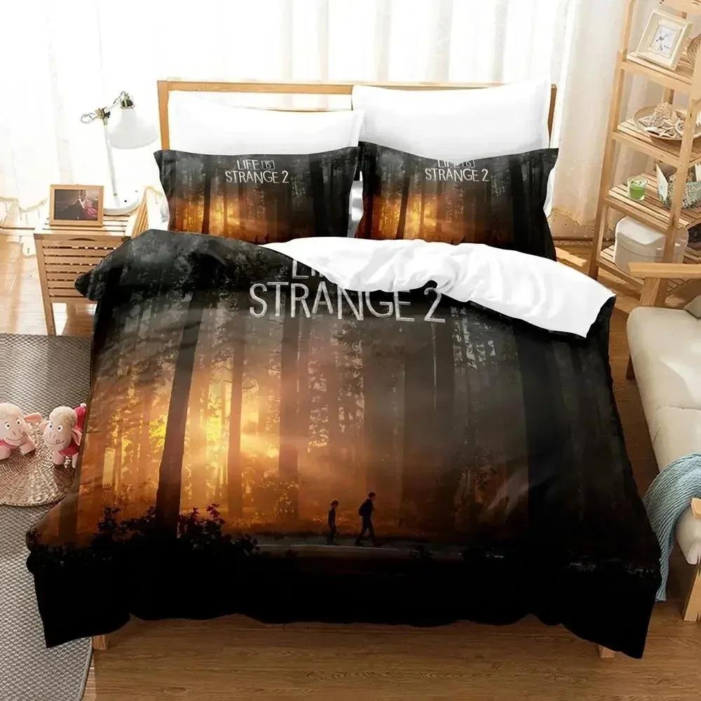 Spiel Life is Strange Before the Storm Bettwäscheset Jungen Mädchen Einzelbett Queen-Size Bettbezug Kissenbezug Bett Kinder Erwachsene