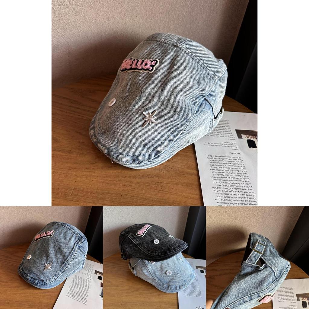 Denim Fischerhut Für Damen Mit Sonnenschutz Atmungsaktives Gewebe Sommer Modeaccessoire