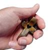 Natural Walnut Wooden Pocket Sized Crosses for Anxiety Relief and Inspiration Perfect Religious Gift for Children Adults