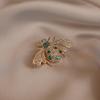 Metal Butterfly Brooch High-End Luxury Accessory Fashionable Retro Corsage Clothing Pin Anti-Exposure Jewelry