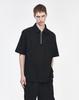 Jijelosongjio Jizero Raglan Half Zip Collar T-Shirt Black Si3Ts823Bk