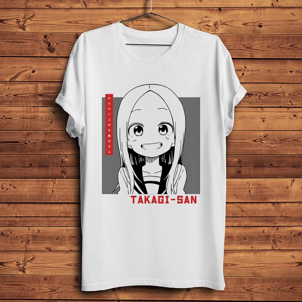 

Kawaii Waifu Teasing Master Takagi San Funny Anime Tshirt Unisex oneck New White Casual T Shirt Unisex Otaku Streetwear Tee S
