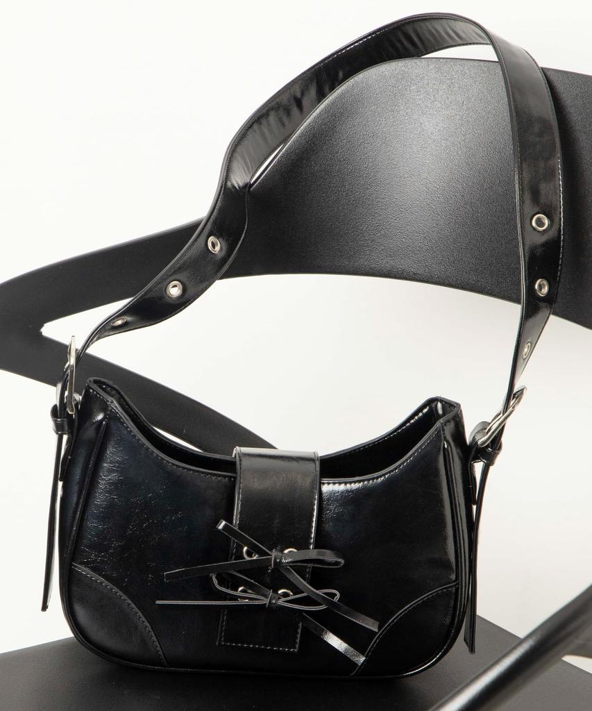 WEGO Mehrweg-Umhängetasche, Halbmond-Design mit Gürtel, Damen, Koreanischer Girly Street Style, Geschenk, Frühling, Sommer, Herbst, Winter, Damen, Größe F,