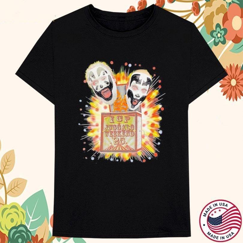 Insane Clown Posse Juggalo Weekend Heavy Cotton Black S-5XL Shirt CM367 XXL