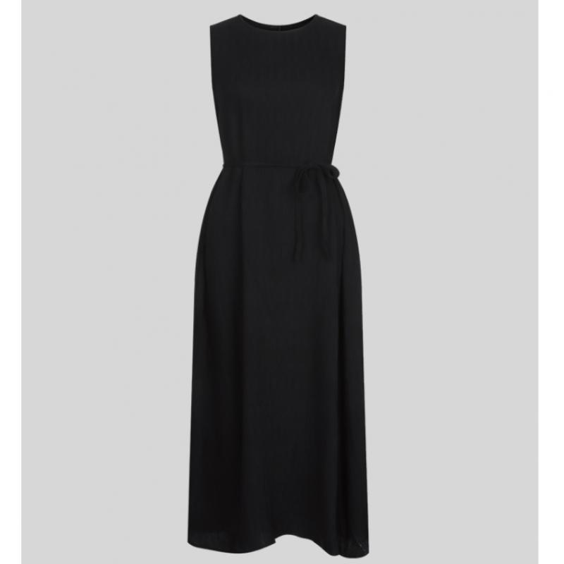 Shop   Women Loose Fit Strap Sleeveless Long Dress Fwb Wdr A0206