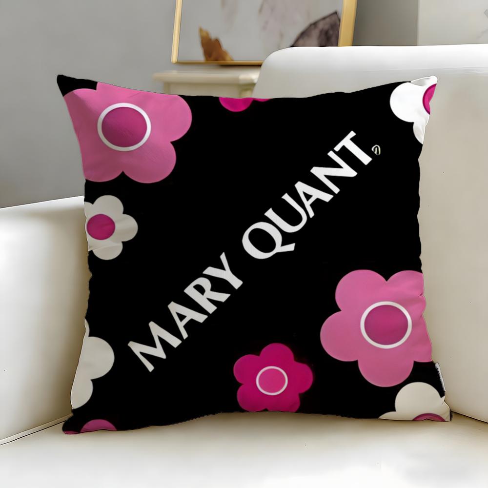 

classic fashion designer Mary Quant Cushion Cover Soft & Easy-Wash Pillow Case – Versatile for Couch, Bed, Travel and Office 30cmx30cm
