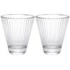 Vetri "Diva" Clear Oval Tumbler, 240ml, Pair, Gift Boxed, IB-54