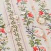 French Printed Tablecloth Waterproof Oil Resistant Wear-resistant Dining Tablecloth Floral Fringed Tablecloth Tea Table Decorate