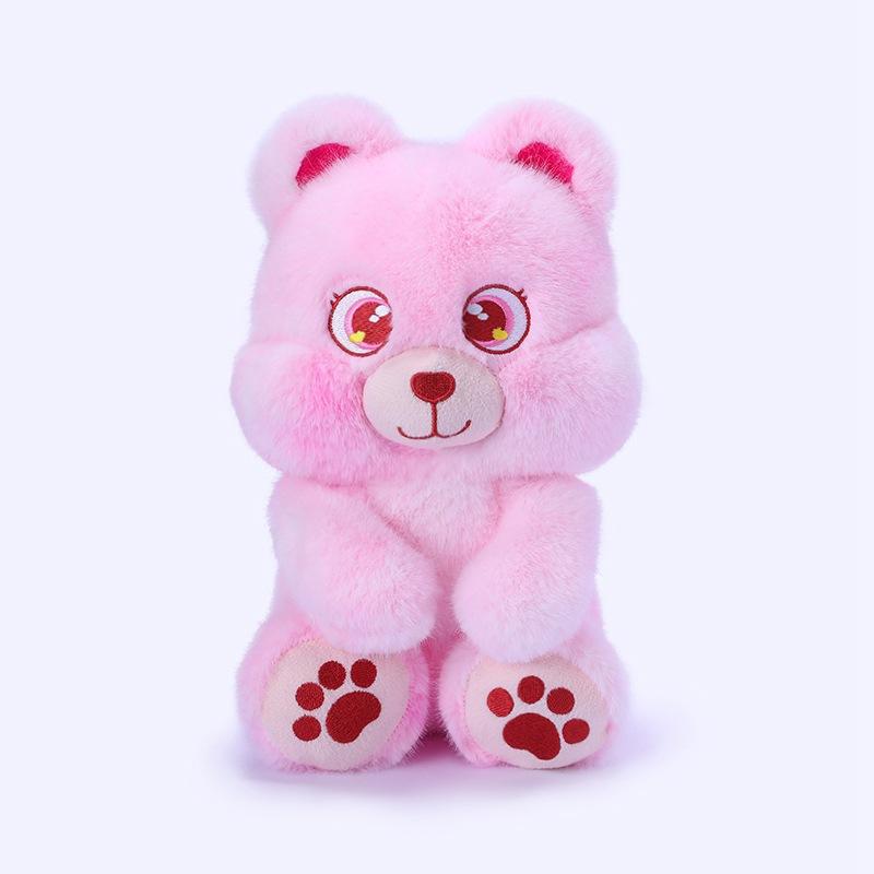 Cute Bear Plush Toy Stuffed Animal Soft Teddy Gift for Kids Creative Candy Bear Doll 30cm