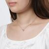 Initial Pearl K18 Necklace for Women [Moon Label] Pendant/N
