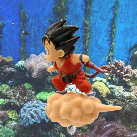 Buy Fish Tank Ornament Unfading Color Simulation Figurine Floating ...