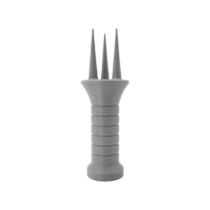 1pcs Portable 3 Spikes Hand Tiller Garden Tool Ergonomic Grip Storage Hole Flower-growing Lightweight Plastic Soil Aerator Yard