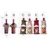 Style Button Coat Style Christmas Decor Christmas  Table  Ornaments Home Decor Wine Bottle Cover