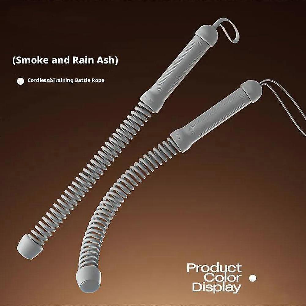 Battle Rope, 2Pcs Battle Ropes for Home Gym, Ropeless Weighted Battle Ropes