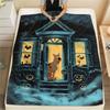 Scooby‑Doo2 Flannel Blanket, High quality Comfortable for All Seasons, Home Decor, Warmth and Comfort