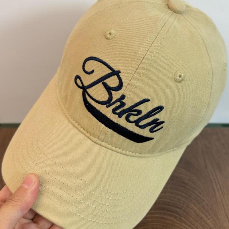 Unisex Embroidered Washed Cotton Baseball Cap