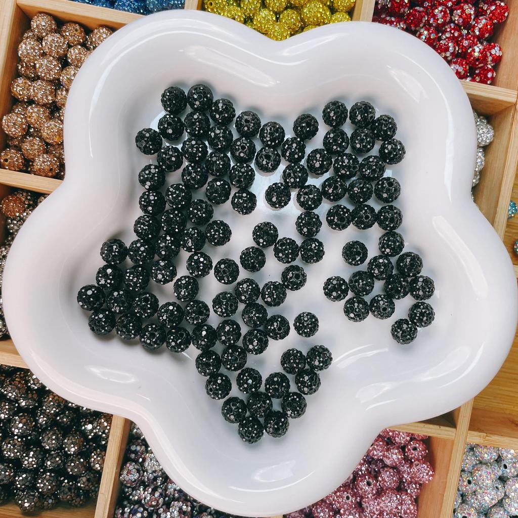 Handmade Rhinestone Crystal Beads for DIY Jewelry: Diamond Ball, Spacer, Pendant Materials