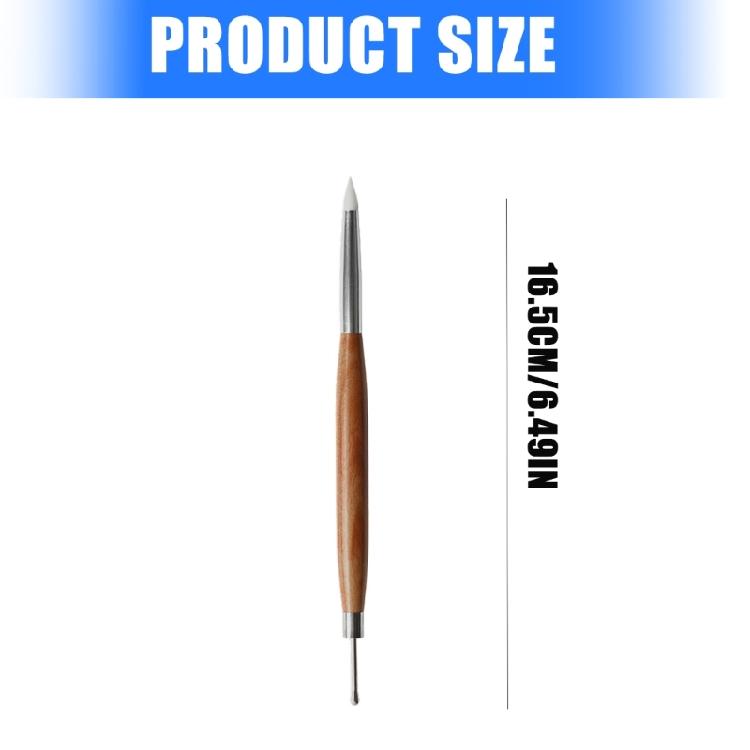 Highly Precisions 0.5mm Double Ended Sculpting Pen Gel Polish Dotting Tip For Salon And DIY Projects
