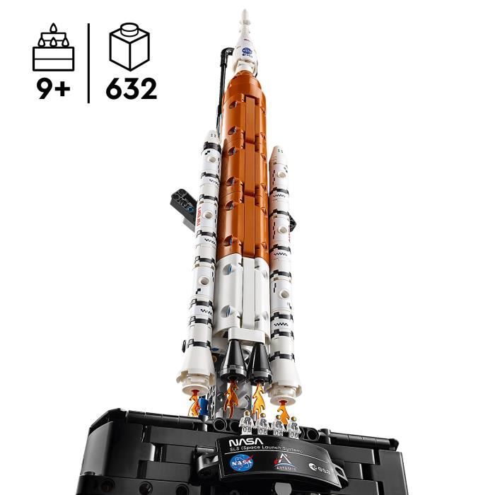 LEGO Technic 42221 La Fusée SLS NASA Artemis - Jeu Interactif STEM des 9 ans - Idée Cadeau - Set de construction