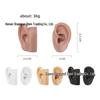 5D Ear Picking Silicone Model: Earphone Display, Acupoint, Jewelry & Hearing Aid Prop