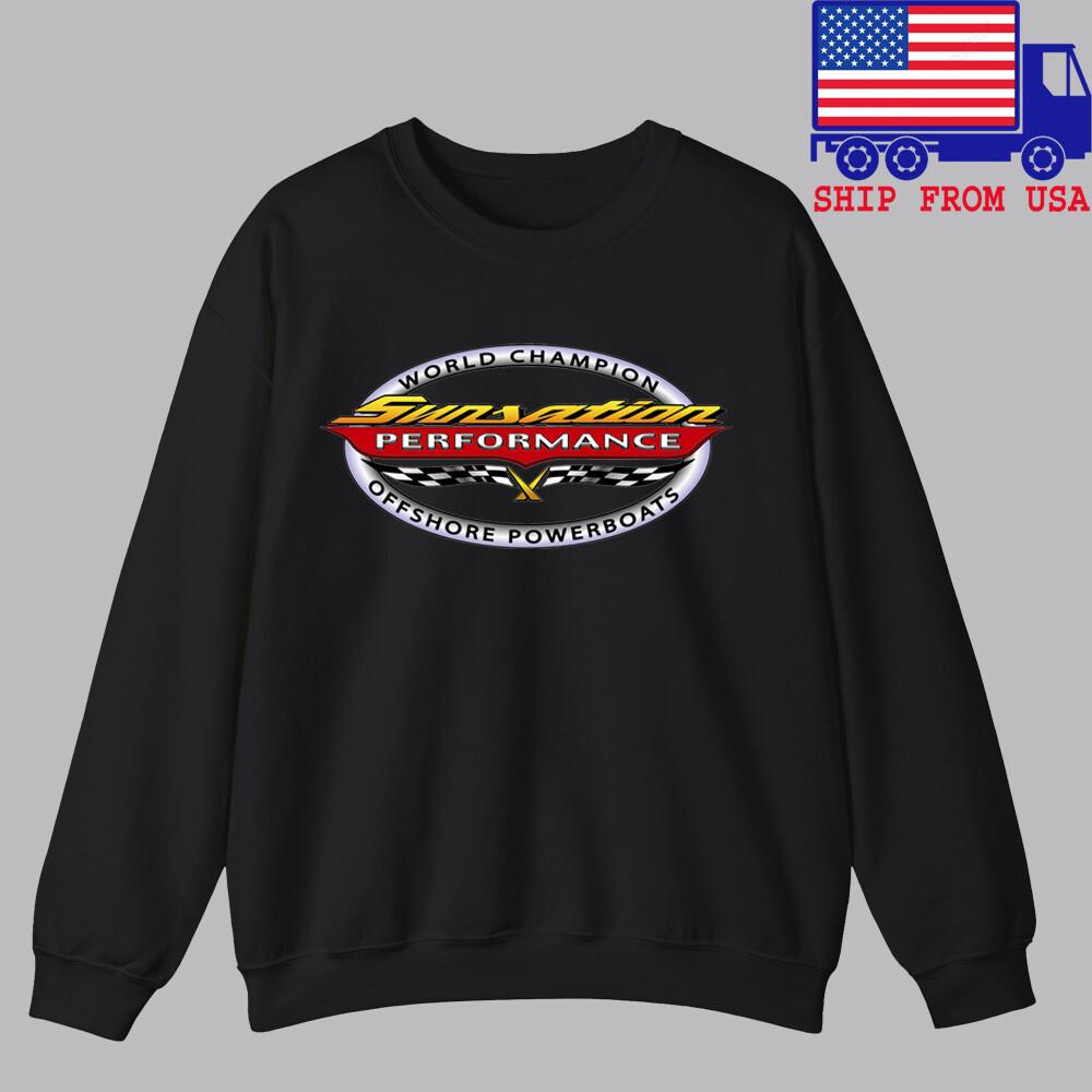 

Sunsation Powerboats Men#039;s Black Size S to 3XL Unisex T-Shirt XXXL