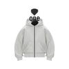 Unisex Double Hooded Zip-Up Sweatshirt for All Seasons