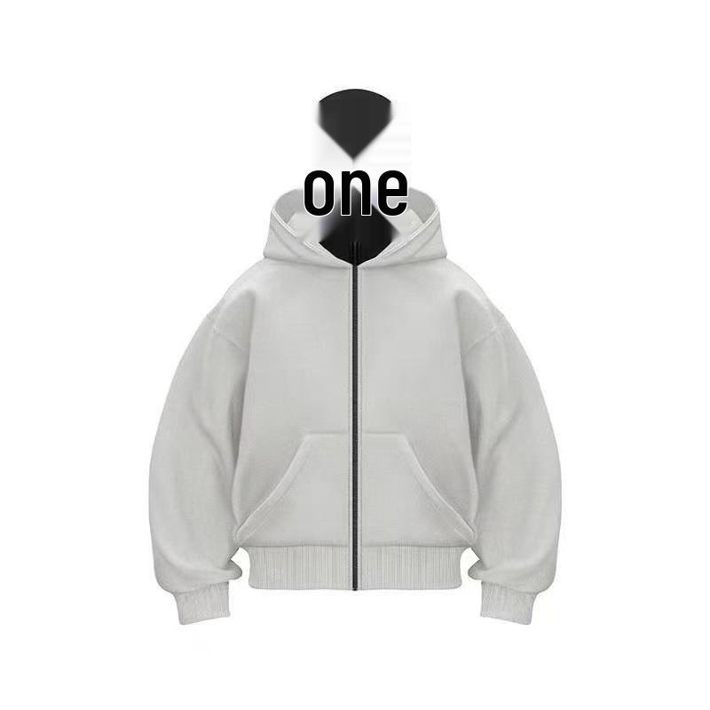 Unisex Double Hooded Zip-Up Sweatshirt for All Seasons