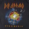 1983 Def Leppard Pyromania European Tour Black Unisex T-Shirt S-234XL A317 Unisex T-Shirt