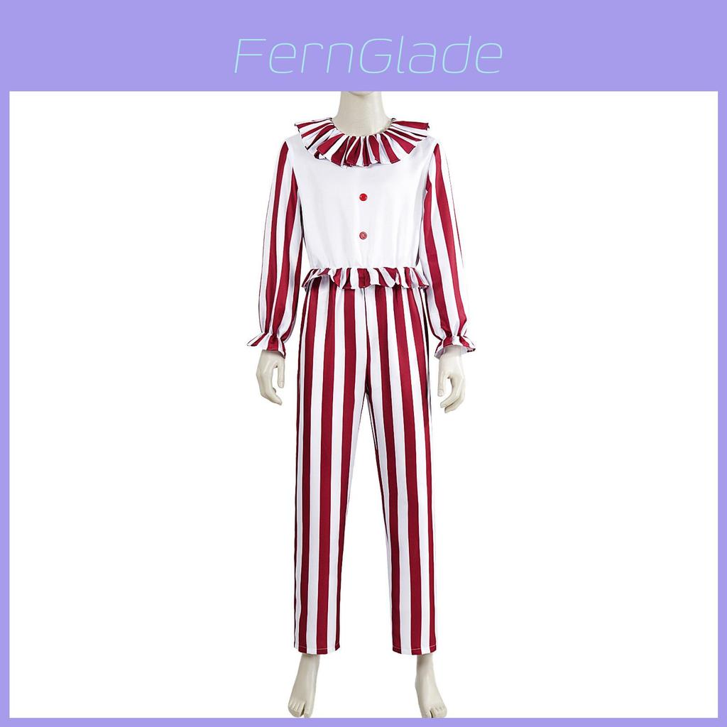 Clown In A Cornfield Cosplay Costume For Halloween Stage Performances With Spandex And Polyester For Halloween