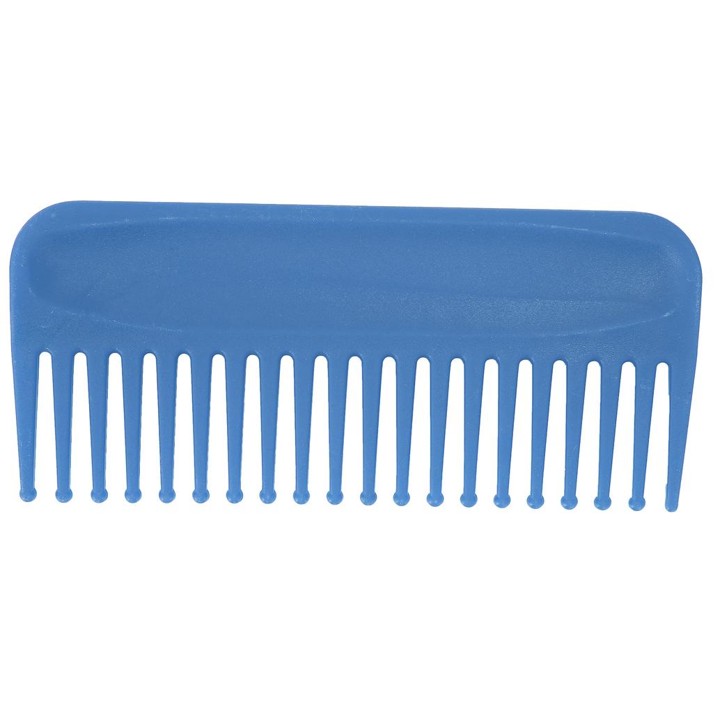 Kammer med brede tenner Hårfloke-løsende kam uten håndtak Vått tørt hår Stylekammer for salong HjemBlå