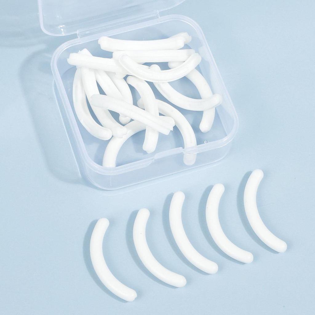 Multi-Color Durable Silicone Eyelash Curler Replacement Pads - High Elasticity and Long-Lasting