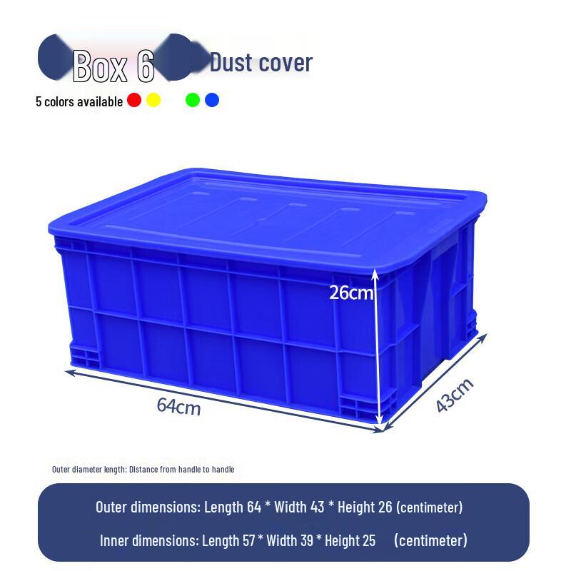 Yishuxiang Heavy-Duty Plastic Storage & Transport Box
