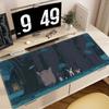 Anime Kawaii Tischmatte Mauspads Büro HD-Druck TTotoros Große Schreibtischmatte Rutschfeste Tastaturmatten PC-Schrank Süßer Teppich Mauspads
