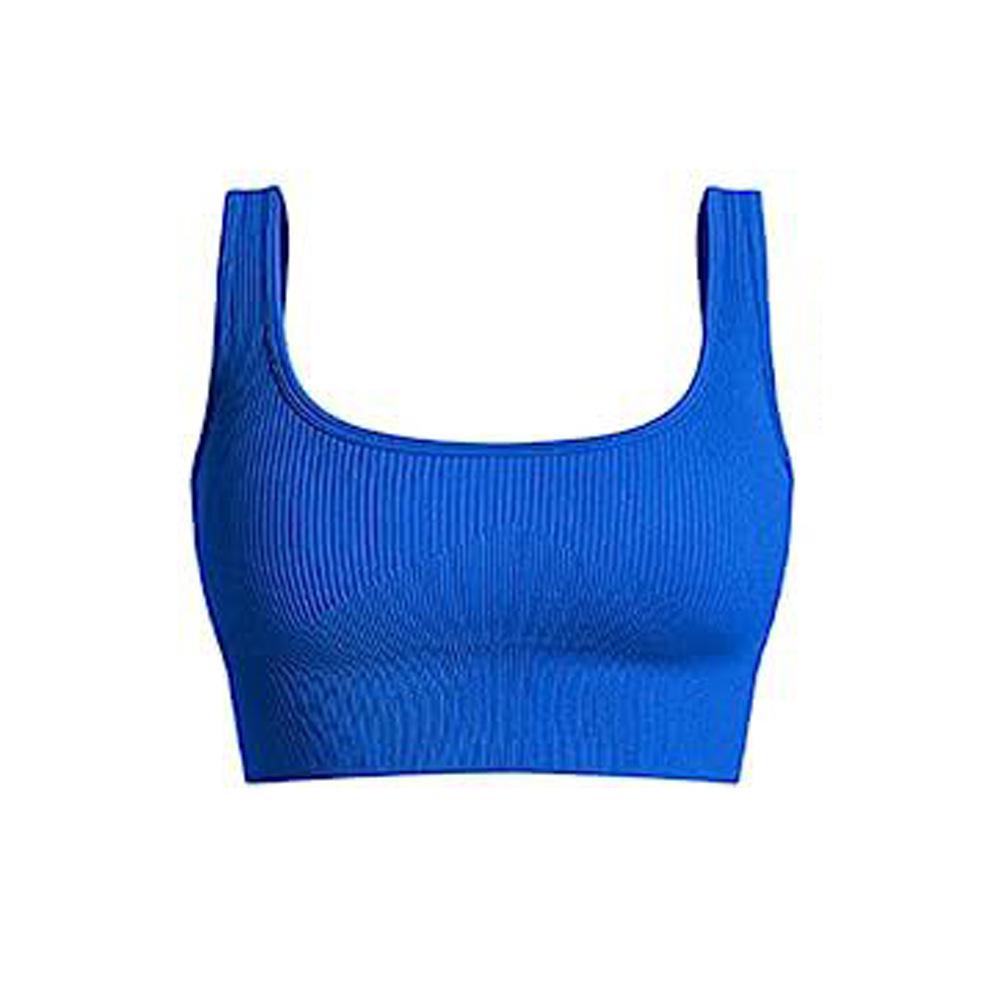 Nahtloses einfarbiges Yoga-Outfit: Sexy Rücken Dreiteiliges Set