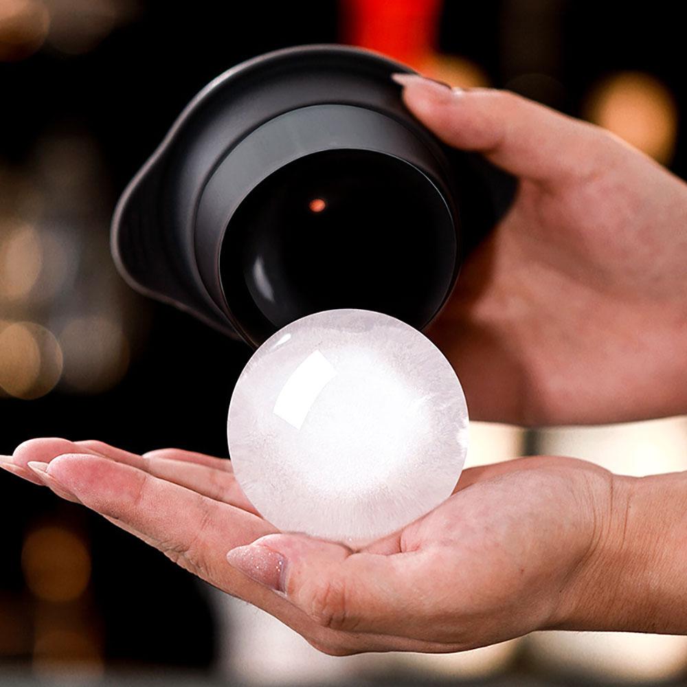 Silicone World Ice Hockey Mold DIY Round Ice Grid Silicone Ice Cube Molds Frozen Ice Box Cocktail Whiskey Drink Making Mould