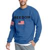 Casual Letter Print Men's Loose Sweatshirt