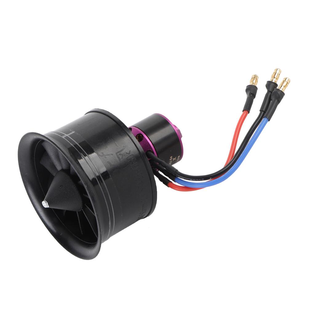 EDF 50mm 11 Blades Ducted Fan Electric Ducted Fan for RC Airplane Recommended Battery 5S 1800mAh 35C