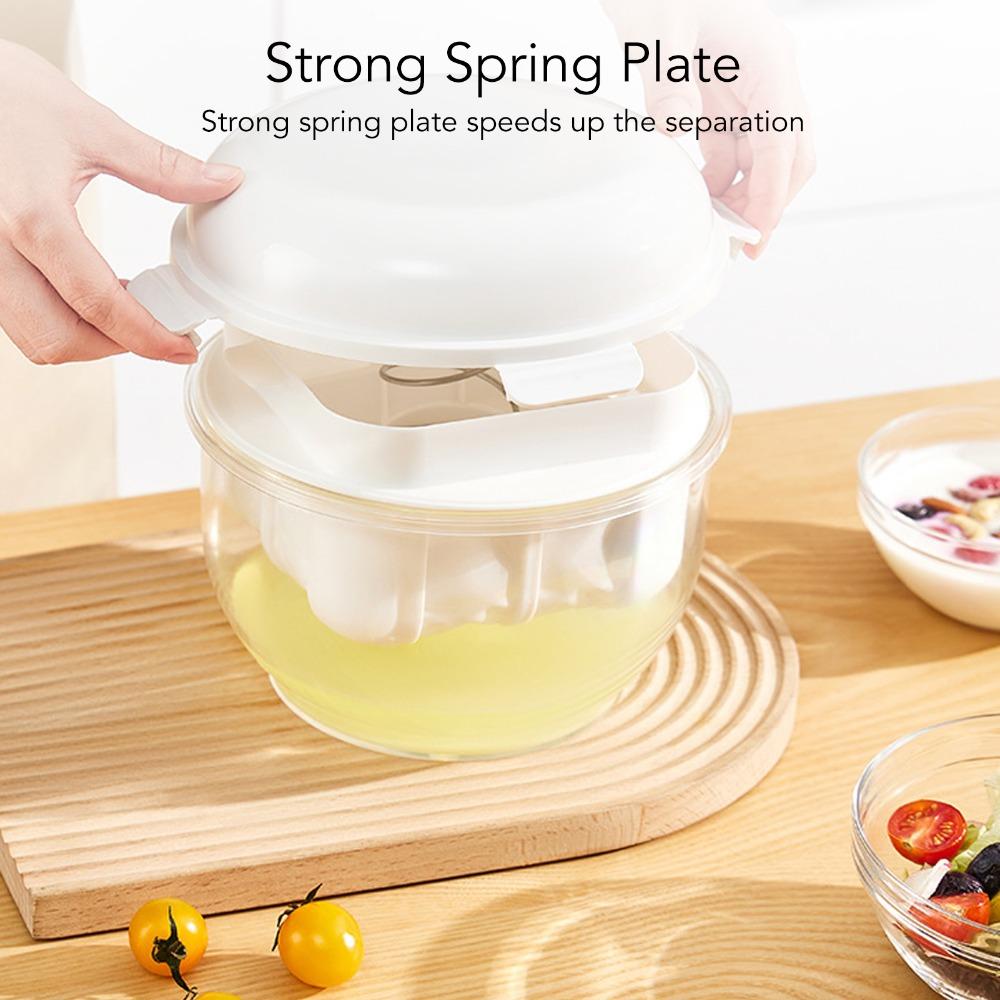 Detachable Greek Yogurt Strainer PP PS Stainless Steel Nylon Yogurt Whey Separator Home Kitchen